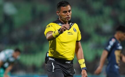 Castigan al árbitro que estuvo en el Santos vs Pumas de la Copa MX