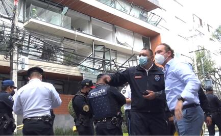 Taboada supervisa rescate por explosión en edificio de Benito Juárez