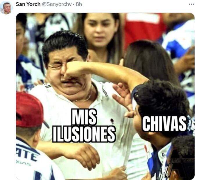 Los mejores memes de la derrota de Chivas ante Xolos
