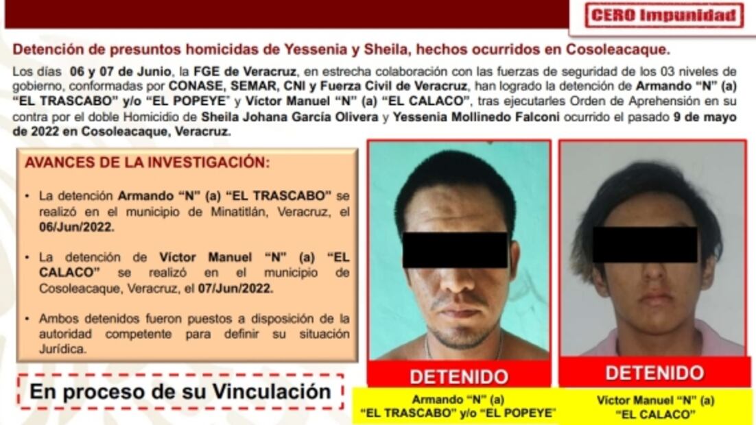 Presentan avances en investigaciones de asesinatos de periodistas de Veracruz y Sinaloa 