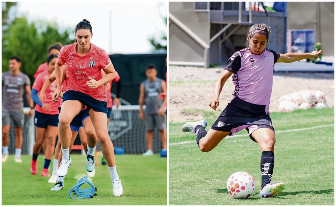 Las jugadoras se comprometieron a dar un buen espectáculo a la gente que asista a apoyarlas. Foto: Club Monterrey y Club Pachuca