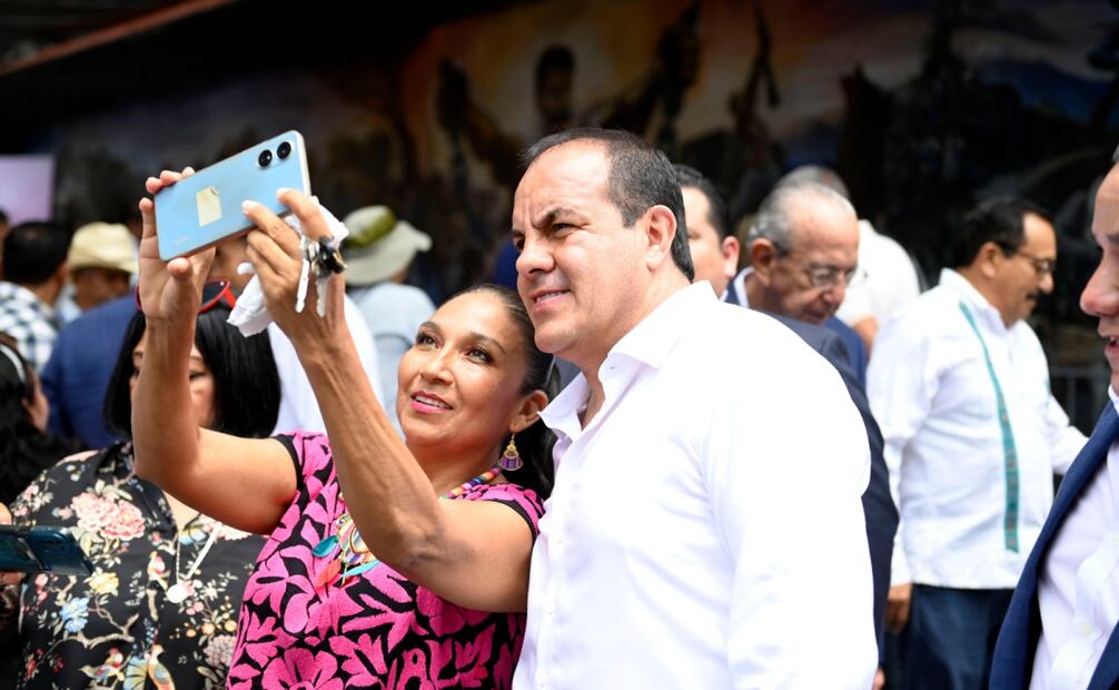 El gobernador Cuauhtémoc Blanco Bravo comentó que en los 36 municipios, se rescataron casi 2 mil 400 millones de pesos con el apoyo del gobierno federal. Foto: Especiales