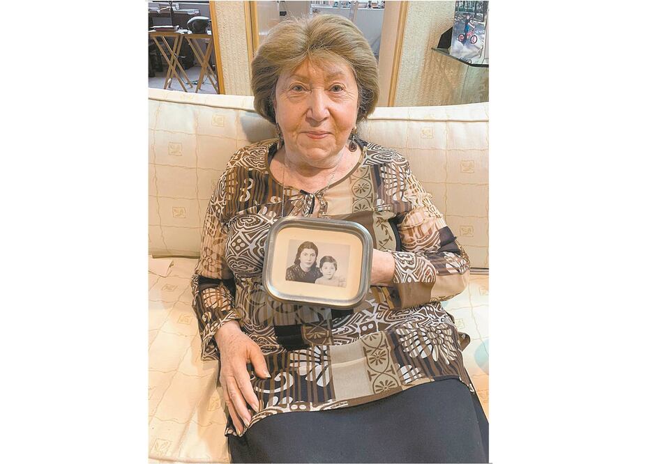 “Yo soy un milagro”.Dolly Hirsch nació en el gueto de Vilna, en Lituania, en medio de la guerra, en 1940. Foto/CORTESÍA