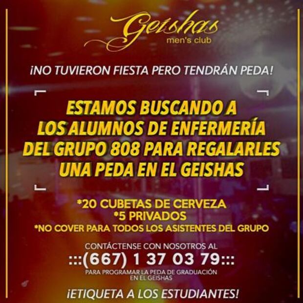 Fallida fiesta de graduación en Culiacán se perfila como "los nuevos XV de Rubí"