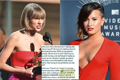 Lovato se enoja con Swift y critica a sus fans