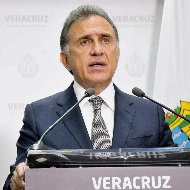 Presunta corrupción. Durante la administración del panista Miguel Ángel Yunes hubo irregularidades en el ejercicio público, denunció la Sedesol. ARCHIVO EL UNIVERSAL