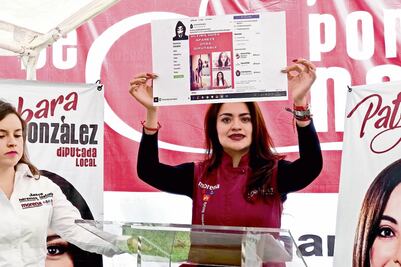 Candidata denuncia violencia política