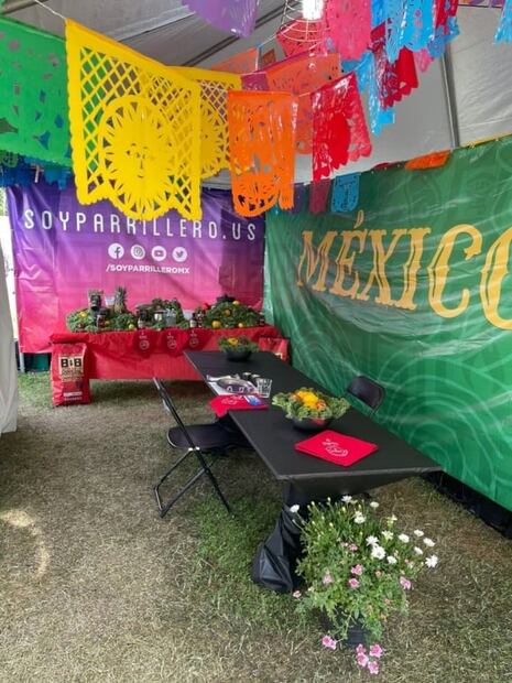 México en la final de bbq en Memphis