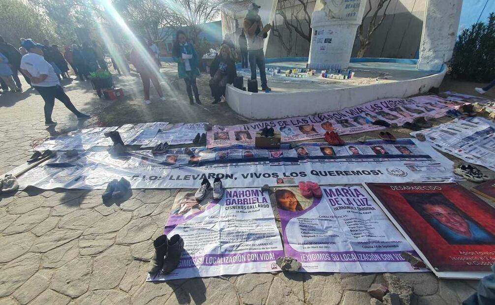 Luto nacional por Teuchitlán en Chihuahua (15/03/2025). Foto: Especial