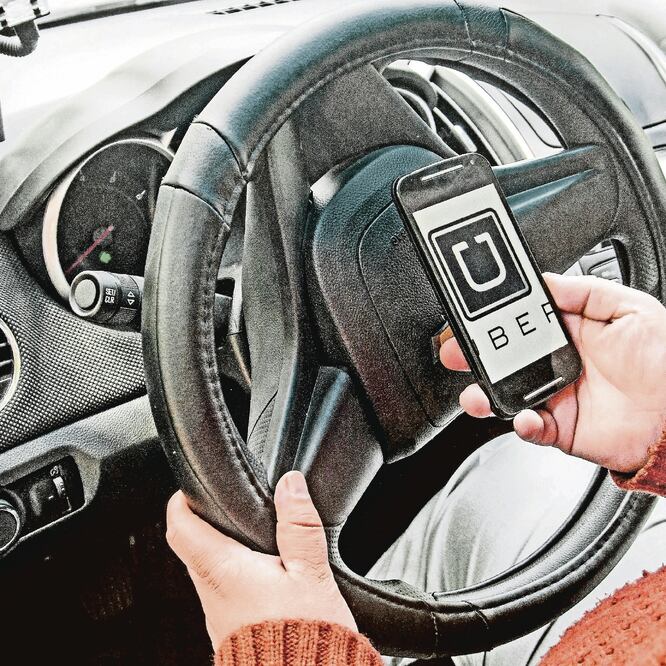 La empresa estadounidense pidió a sus socios conductores no caer en provocaciones por las verificaciones del Invea para evitar el pago en efectivo. ARCHIVO EL UNIVERSAL