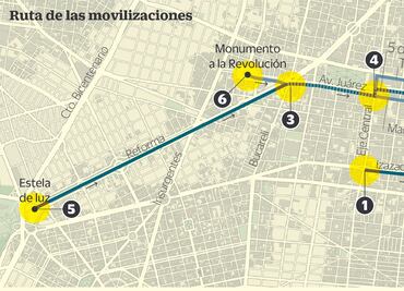 Una concentración y seis marchas por Día del Trabajo