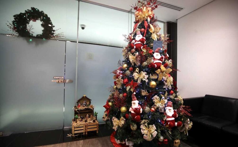 Árbol y nacimiento de Navidad. Foto: Archivo EL UNIVERSAL