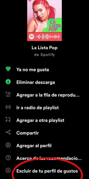El truco para direccionar el algoritmo de Spotify