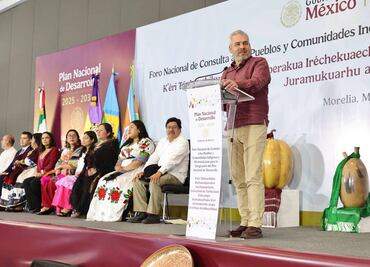Gobernador de Michoacán reconoce autogobiernos indígenas; lideran foro para el Plan Nacional de Desarrollo