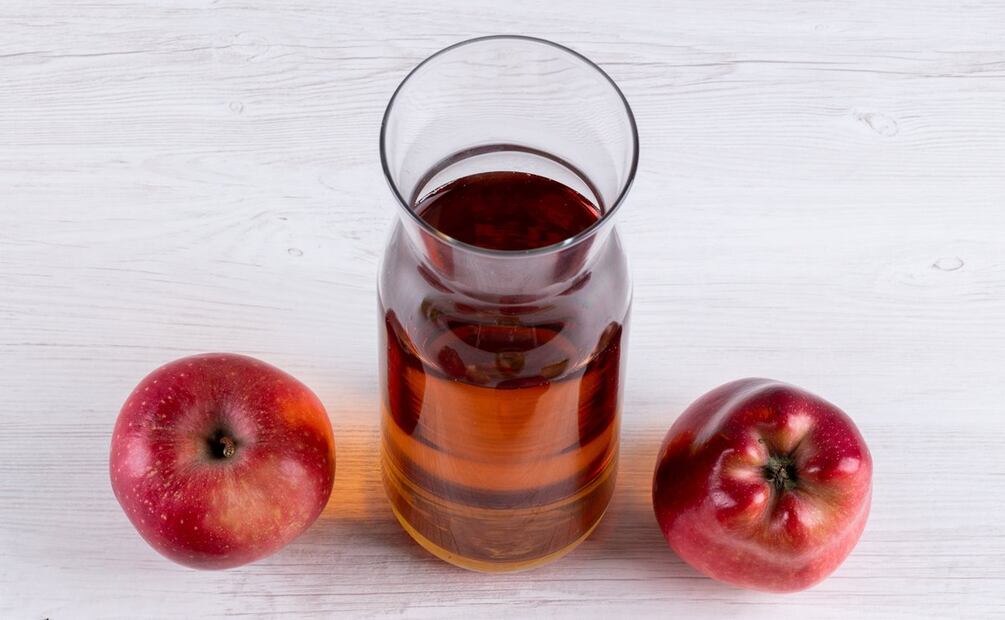 Vinagre de manzana. Foto: Pexels