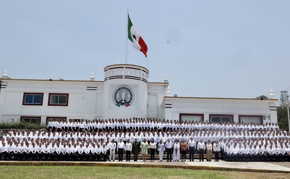 Graduación de la Academia Nacional de Administración Penitenciaria. Foto: Especial