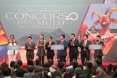 Cuatro disputan la final del Concurso de Oratoria de EL UNIVERSAL