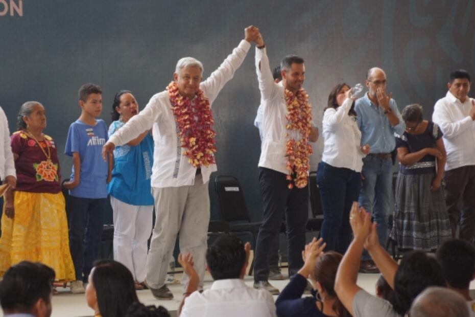 AMLO arranca el Programa Nacional de Reconstrucción en Oaxaca