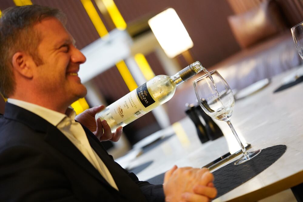 Gustavo Ursomarso es el enólogo de Terraza de los Andes, vinos argentinos (Fotos Cortesía)