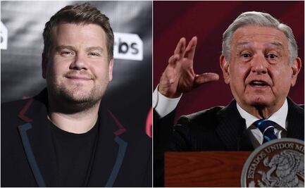 James Corden se burla de foto de supuesto aluxe compartida por AMLO