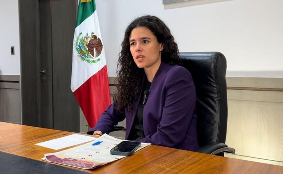 La titular de Segob hizo un reconocimiento a los trabajadores de la CFE, elementos de la Guardia Nacional, médicos y a todo el pueblo de Acapulco y de Coyuca de Benítez Foto: Especial