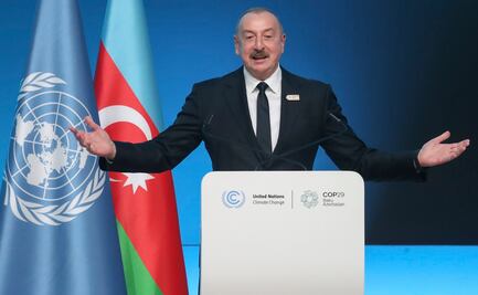 El petróleo y el gas son un “regalo de Dios”, clama el presidente de Azerbaiyán en la COP29; “la gente los necesita”, afirma