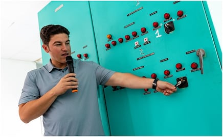 Samuel García arranca encendido de Acueducto Linares-Monterrey en Presa Cerro Prieto