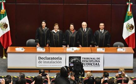 Se instala Tribunal de Disciplina Judicial; advierte cárcel para jueces corruptos