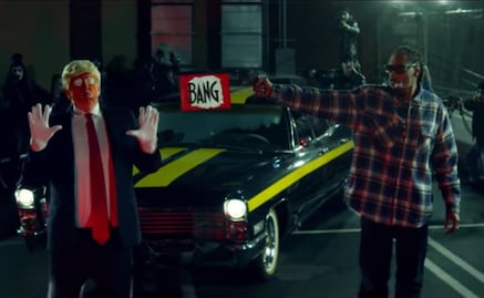 Critican a Snoop Dogg por video donde dispara a Trump