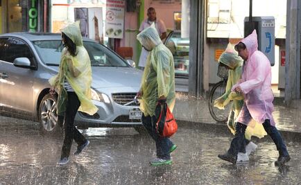 Se espera domingo con lluvias y caída de granizo en CDMX