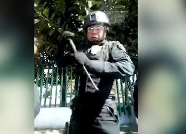 Denuncian presunto abuso policial
