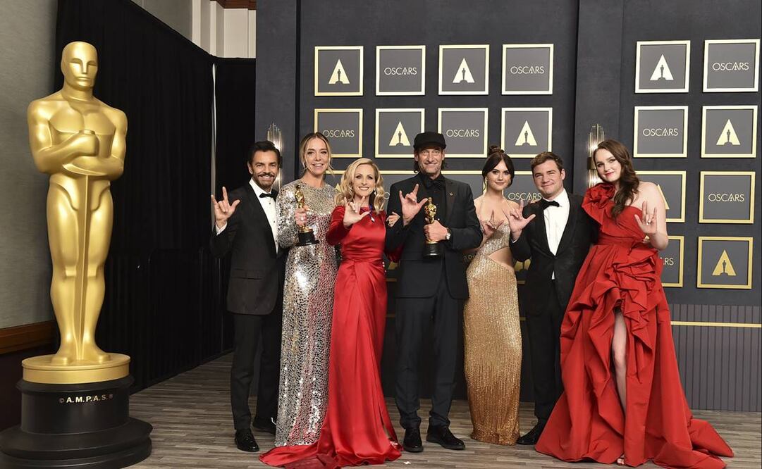 “CODA” ganó el premio a mejor película en la ceremonia del domingo. AP.