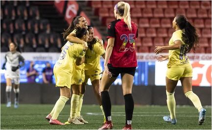 VIDEO: Andrea Pereira hace golazo en su debut con América; las Águilas golearon