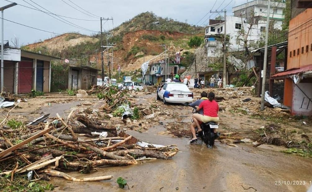 Aspectos de las calles en Acapulco. Foto: Solo Acapulco/El Universal
