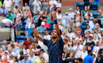 Novak Djokovic derrota a Joao Sousa en el US Open