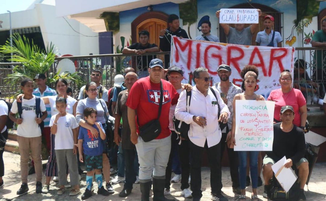 El director del Centro de Dignificación Humana anunció la salida de una caravana migrante hacía el centro del país el próximo miércoles. Foto: Especial.