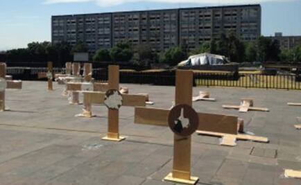 Vandalizan obra de Yoko Ono