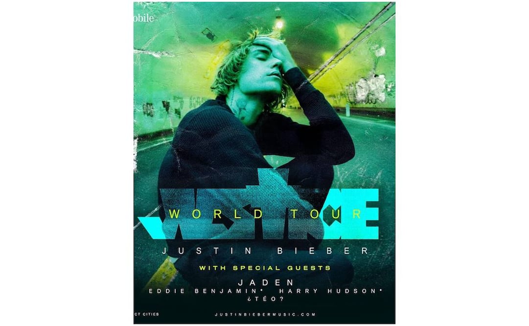 Justin Bieber traerá su "Justice World Tour" al País. Foto: Instagram