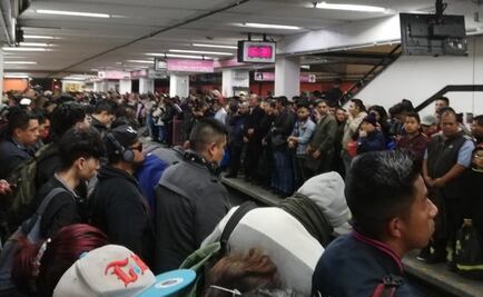 Reportan retrasos de hasta 30 minutos en Línea 1 del Metro