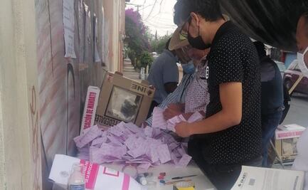 Inicia conteo de votos en 500 casillas de Ciudad Neza