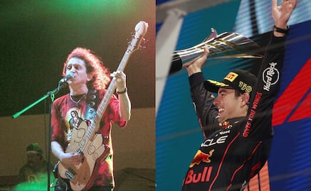 Alex Lora compone canción a Checo Pérez tras ganar el GP de Singapur