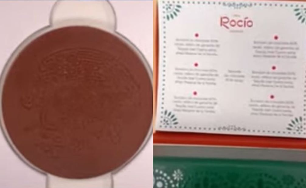 Pedro Haces regala a legisladores arcón con chocolates de Finca Rocío, propiedad de Andy López Beltrán. Foto: Captura de video