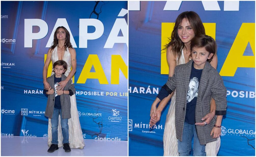 Silvia Navarro y su hijo. Fotos: Clasos.