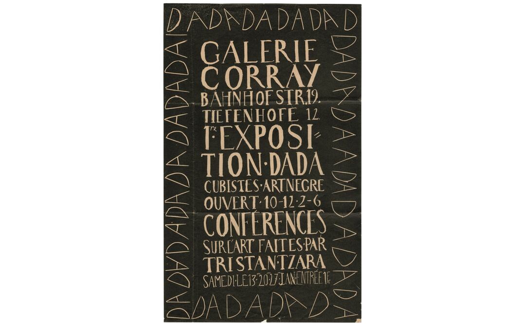 Carpeta 8 gravures sur bois par M. Janco et un poéme par Tr. Tzara. (CORTESÍA ESTANCIA FEMSA CASA LUIS BARRAGÁN)