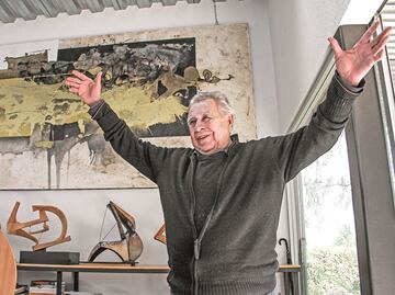 Manuel Felguérez planea celebrar sus 90 años con una exposición
