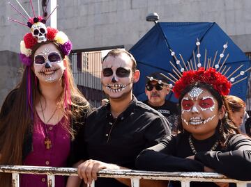 FOTOS: Música, baile y diversión, lo mejor del desfile de Día de Muertos en CDMX