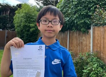 Niño de 11 años supera en coeficiente intelectual a Einstein y Hawking