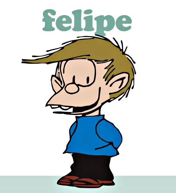 Felipe. Fuente: Instagram @mafaldadigital