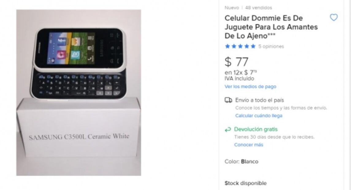 Venden celulares fake para darlos en los asaltos