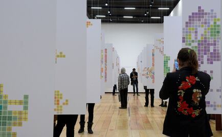 Muestra ofrece experiencia de ver la ciudad a través de pixeles